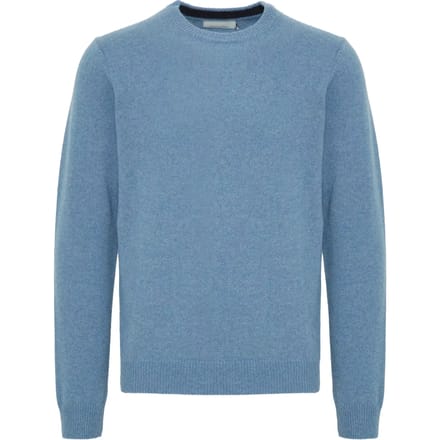 Oversized gebreide pullover met geribde boorden