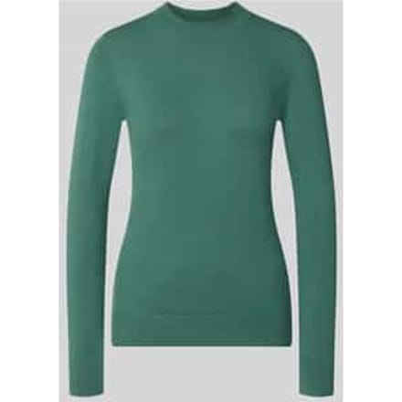 Slim Fit gebreide pullover met elastische boordjes