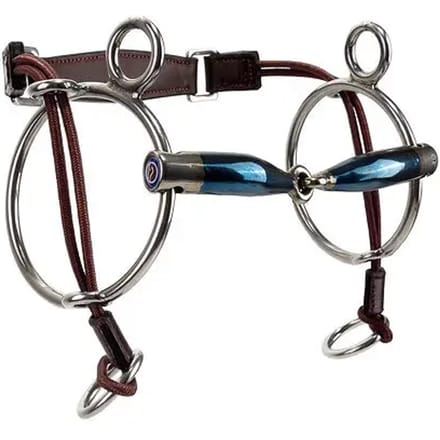 Combiné bit voor paard Trust Sweet Iron Curbgag Jointed 16