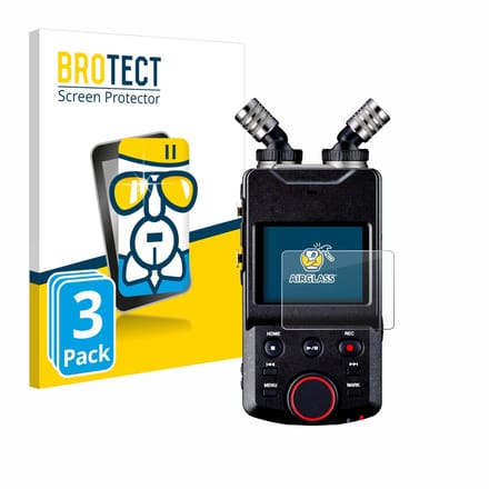 Screenprotector 3 Stuks voor Tascam Portacapture X6 Beschermglas transparant