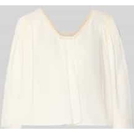 Cropped blouse met 3/4-mouw model 'ISMARA'