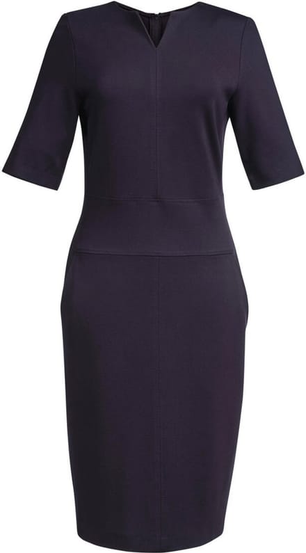 Brook Taverner Celeste Dress BT2365 - Navy - 36 EU (8 UK)