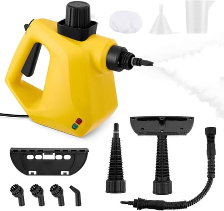 Stoomreiniger - Stoomapparaat - Hygiënisch Schoonmaken - Compact Design - 350 ml - Wit