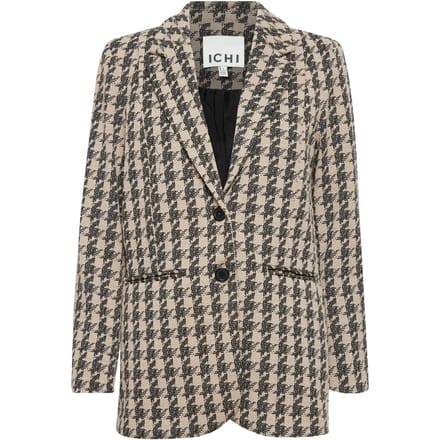 ICHI - IHKATE HOUNDSTOOTH OVERSIZE BL - Dames - Blazers