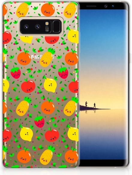 Samsung Galaxy Note 8 Siliconen Case Fruits