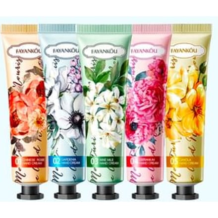 FAYANKOU - Moisturize Smooth Flower Hand Cream - 5 Types #Pelargonium