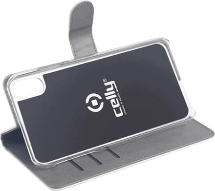 Celly Boekmodel Hoesje iPhone XR - Wit