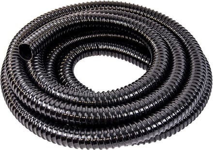 Spiraalslang Zwart 32mm 24mtr