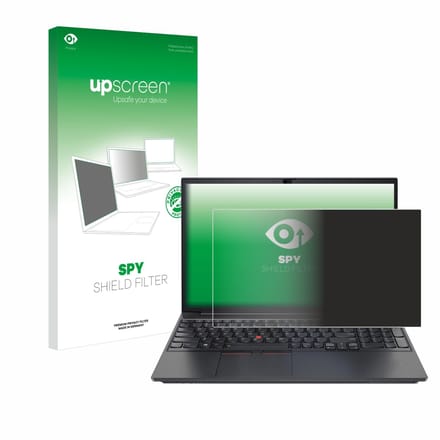 upscreen - privacyscherm voor Lenovo ThinkPad E15 Gen 3 - privacy filter screenfilter Blauwlichtfilter