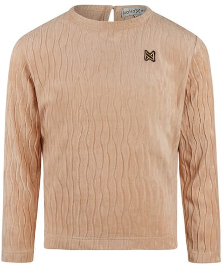 Koko Noko Meisjes T-shirt - Caramel brown