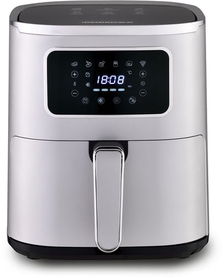 Heinrich's HFR 8216 - Heteluchtfriteuse - Airfryer - 5 Liter - Zilver