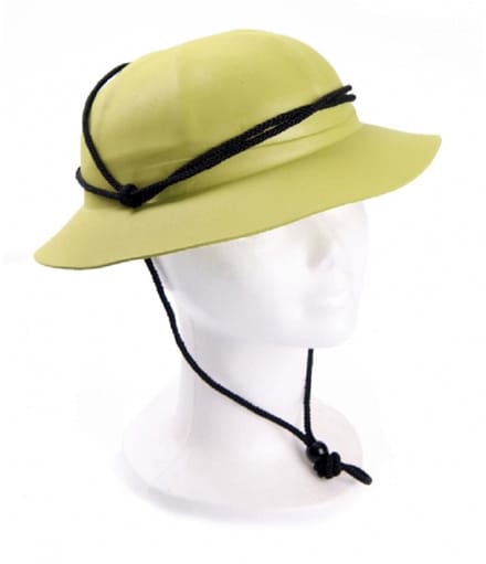 Carnaval Verkleed Safarihelmen voor kinderen - Set van 6x stuks - plastic - Jungle explorer - beige