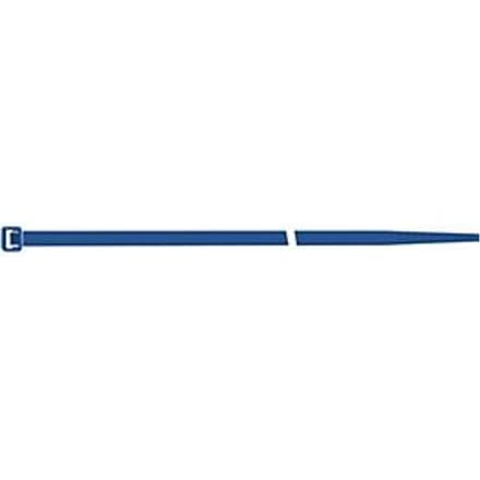 SapiSelco kabelbinders, L 280 x B 4,5 mm, polyamide 6.6 blauw, getand, UL94 V2, 220N trekbelasting, 100 stuks