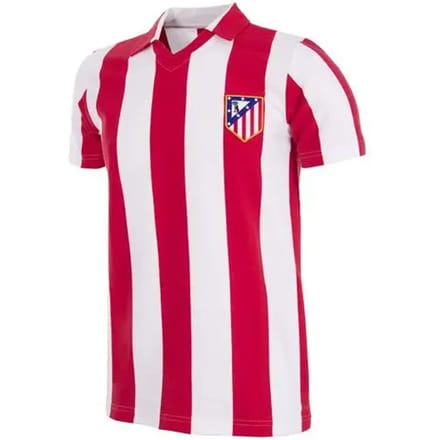 COPA - Atletico Madrid 1985/86 Retro Voetbalshirt - Heren - L