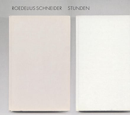Hans-Joachim Roedelius & Stefan Schneider - Stunden (LP)