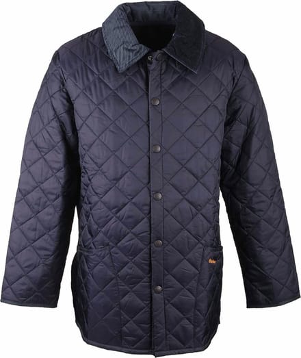 Barbour Liddesdale Jas Navy - Maat XL - Heren - Gewatteerde jassen