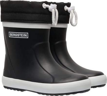 Bergstein Classic Thermo Unisex Junior Regenlaarzen - Black