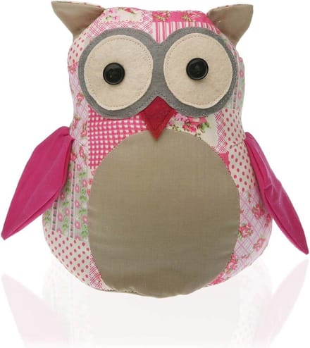 Eenvoudige en Grappige Uil Deurstopper - Kleine Decoratieve Deurstopper