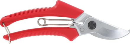 ARS Snoeischaar - Lichtgewicht - Antislip Handgreep - Gehard Verchroomd Staal - 195 mm - Rood
