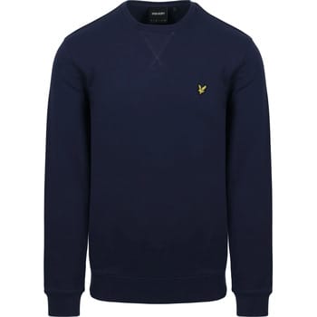 Lyle & Scott Sweat Crewneck Dark Navy - Maat XXL - Heren - Sweaters