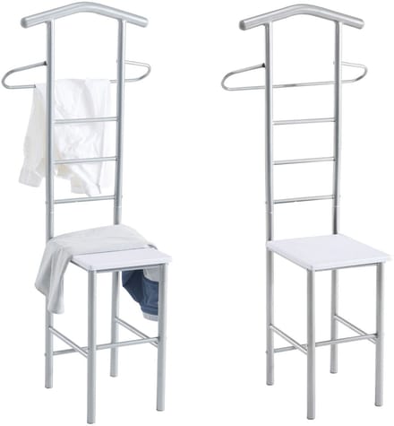 Kledingrek JIVO, set van 2 - wit