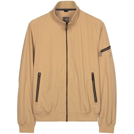 Baileys Jack Full Zip Sleeve Pocket Solid Color Zand / male