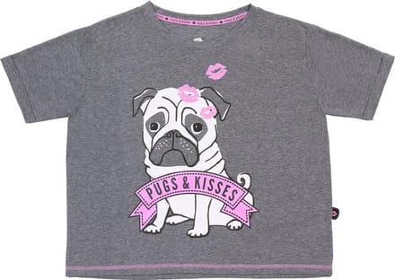 Grijs t-shirt - hond