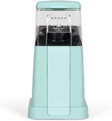 TIM® Popcorn Machine - Popcorn maker - Popcornmais Machine - Turkoois - 30cm x 15cm x 15cm