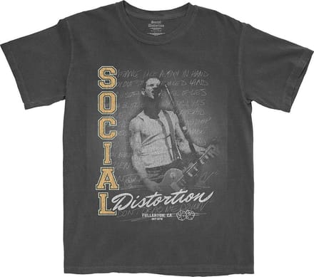 Social Distortion - Athletics Heren T-shirt - L - Zwart