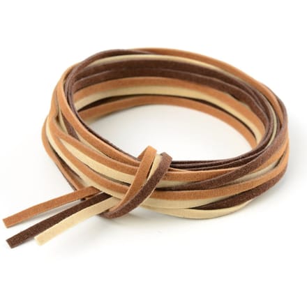 Kunstlederen riemenset van 3 - Bruin tinten-Mix