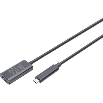Digitus DA-73113 USB-kabel USB 3.2 Gen2, USB 3.2 Gen2, USB 3.2 Gen1, USB 3.2 Gen1, USB 3.1 Gen2, USB 3.1 Gen1, USB 3.0 USB-C, USB-C stekker, USB-A bus