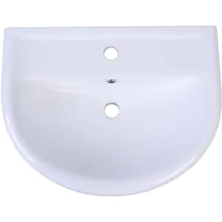 Baseline Wasbak Baseline - Keramiek - Wit - 56x43x19,5cm