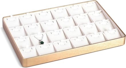 Sieraden organizer - Sieradenrek goud - Sieraden opbergen - Meerdere compartimenten - Niet gespecificeerd - Goud