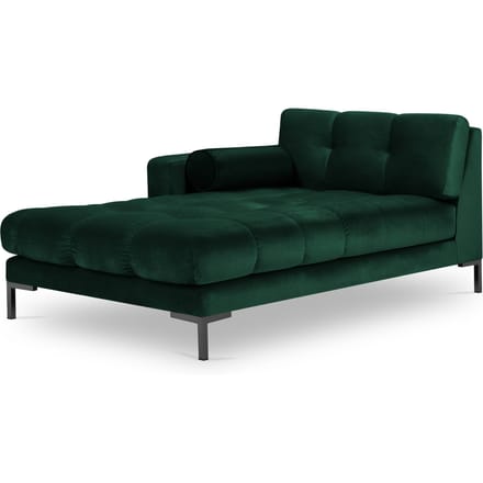 Chaise longue Bali links velvet | Cosmopolitan Design