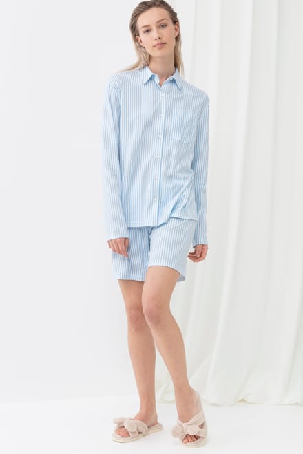 mey Damen Bermuda Serie Sleepsation Gestreift