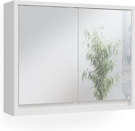 Vicco Mila Badkamerspiegelkast – 55 x 45 cm Wit