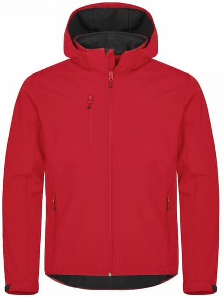 Clique Classic Softshell Hoody 0200912 - Rood - M