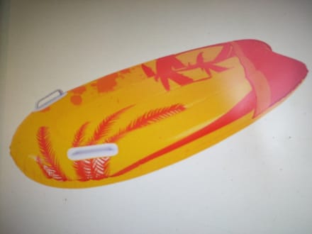 Sunclub | opblaas bodyboard geel en blauw
