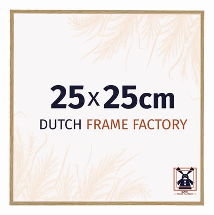 Fotolijst 25x25 cm - Kunststof - Beuken Licht - Easy