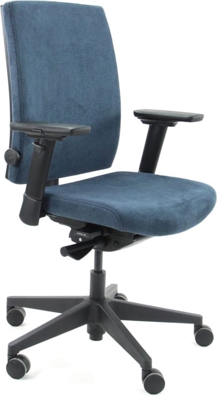 Workliving Eva Comfort Blauw Regain - Ergonomische Bureaustoel NEN 1335