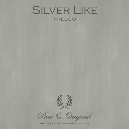 Pure & Original Fresco Kalkverf Silver Like 1 L
