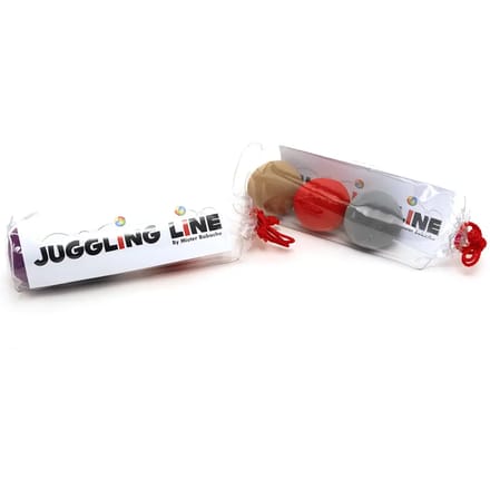 Jongleerbal met korrels jonglijn Mister Babache