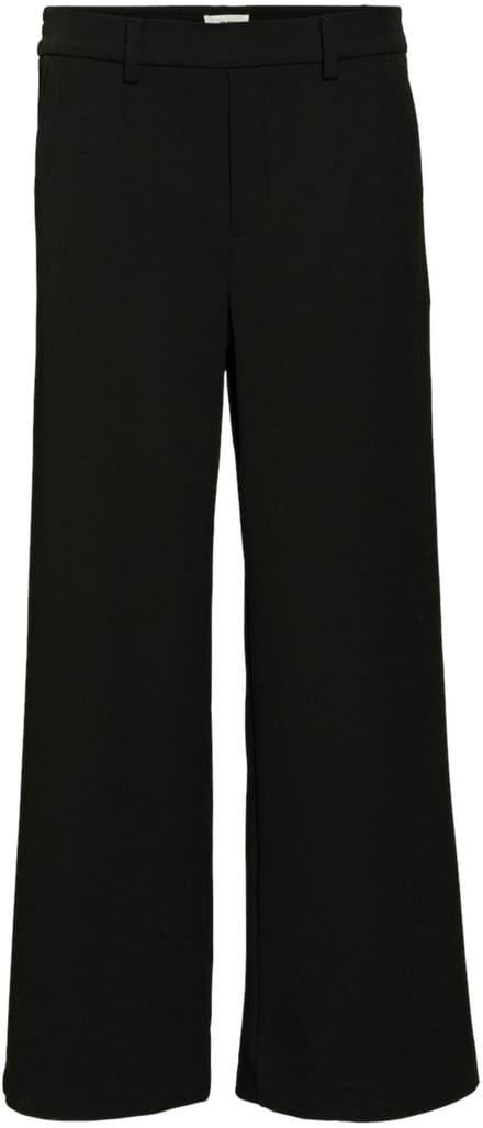 Object Objlisa Wide Pant Tall Broeken Dames - Zwart - Maat 36 TALL
