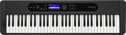 Casio CT-S400 - Keyboard - inclusief adapter - 600 tonen - 200 ritmes