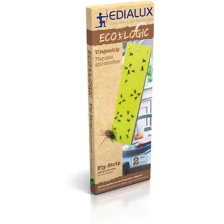 Edialux Fly Strip Insectenval Val - 2 Stuks