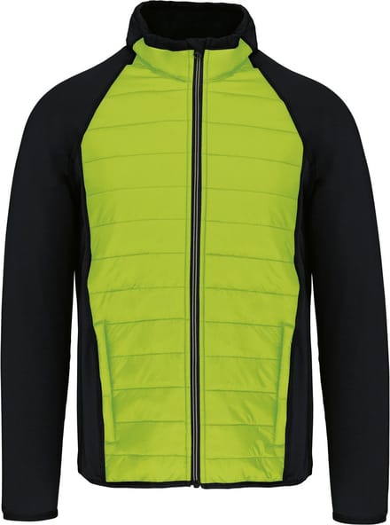 Outdoorsportjas met waterafstotende behandeling 'Proact' Lime/Black - S