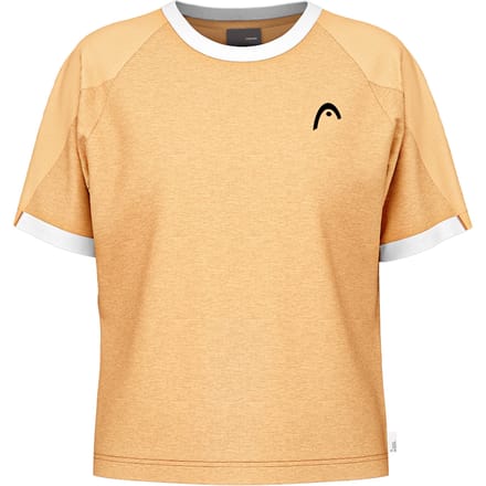 HEAD Play Tech T-shirt Dames-Goudgeel