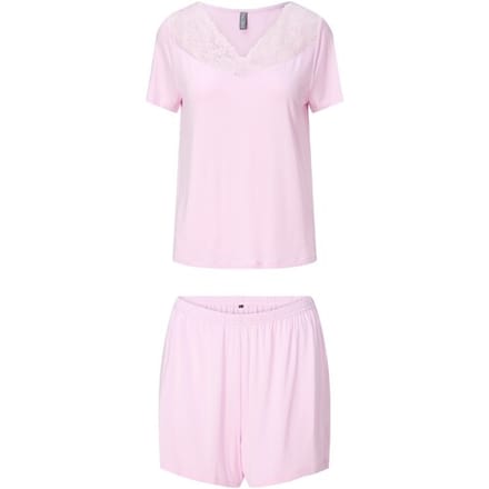 LingaDore - Shortama Set Licht Roze - maat XXL - Roze