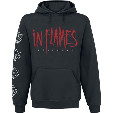 In Flames Foregone Cover Heren Trui met capuchon - zwart - 3XL