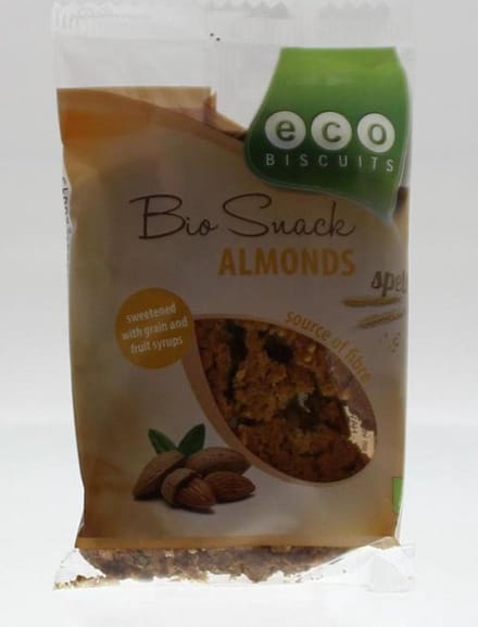 Eco Biscuit Spelt amandelbiscuit bio 40 Gram